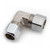 ANDERSON METALS 700665-06 Compression Elbow, 3/8-in Compression x 3/8-in Compression, Lead-Free Brass, Chrome-Plated