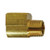 ANDERSON METALS 706128-0604 90-deg Barstock Street Elbow, 3/8-in Female NPTF x 1/4-in Male NPTF, Lead-Free Brass