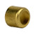 Midland Metal B-525-SP10 Brass Hose Ferrule, 0.525 in I.D., 0.5 in Length