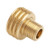 MID-AMERICA FITTINGS 105GH Garden Hose Swivel, 3/4-in Female Garden Hose x 3/4-in Male NPTF Swivel, Brass