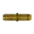Midland Metal 11862 Double Mini Barb Splicer, 1/4-in Double Mini Barb x 1/4-in Double Mini Barb, Brass