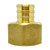 Midland Metal 35064 Female Adapter, 3/4-in PEX x 3/4-in Female NPTF, Lead-Free Brass