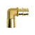 Midland Metal 35074SCE Cold Expansion Sweat Elbow, 3/4-in Cold-Expansion PEX x 3/4-in Female Sweat, Lead-Free Brass
