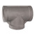 Midland Metal 62252MS SP-114 Tee, 3/8-in Female NPT x 3/8-in Female NPT x 3/8-in Female NPT, 304 Stainless Steel