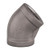 Midland Metal 63181MS SP-114 45-deg Elbow, 1/4-in Female NPT x 1/4-in Female NPT, 316 Stainless Steel