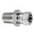 Midland Metal 7034-04-04 Swivel Adapter, 1/4-in Male NPTF x 1/4-in Female BSPP Swivel, Steel