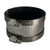 Midland Metal 970811 No-Hub Coupling, 2 in, Rubber/Stainless Steel