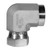 STAINLESS ADAPTERS SS1502-16-16 90-deg Swivel Elbow, 1-in Female NPTF x 1-in Female NPSM Swivel, Stainless Steel