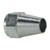 Midland Metal 030432 Long Tube Nut, 2 in JIC, Steel