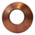Midland Metal 10087P Gasket, 3/8 in SAE 45 deg Flared, Copper