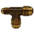ANDERSON METALS 04059-100606 Reducing Tee, 5/8-in Male Flared x 3/8-in Male Flared x 3/8-in Male Flared, Brass