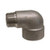 Midland Metal 103165 90 deg Street Elbow, 1 in Threaded x 1 in Threaded, Stainless Steel, 3000 lb