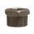 Midland Metal 103509 Hex Bushing, 3/4 in MPT x 1/2 in FPT, Stainless Steel, 3000 lb