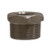 Midland Metal 103517 Hex Bushing, 1-1/4 in MPT x 3/4 in FPT, Stainless Steel, 3000 lb