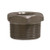 Midland Metal 103522 Hex Bushing, 1-1/2 in MPT x 3/4 in FPT, Stainless Steel, 3000 lb