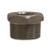 Midland Metal 103524 Hex Bushing, 1-1/2 in MPT x 1-1/4 in FPT, Stainless Steel, 3000 lb