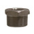 Midland Metal 103521 Hex Bushing, 1-1/2 in MPT x 1/2 in FPT, Stainless Steel, 3000 lb