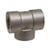 Midland Metal 105253 Pipe Tee, 1/2 in FPT x 1/2 in FPT x 1/2 in FPT, Stainless Steel, 3000 lb