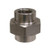 Midland Metal 103609 Union, 2-1/2 in x 2-1/2 in, Stainless Steel, 3000 lb