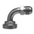 Midland Metal 18041220 90-deg Flange Elbow, 3/4-in Male JIC x 1-1/4-in Code 62 Flange, Steel