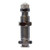 Midland Metal 20455 Single End or Double End Shut Off Connector, 1/4 in Tube OD x 1/4 in Tube OD, Brass