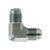 Midland Metal 250020 90-deg Union Elbow, 1-1/4-in Male JIC x 1-1/4-in Male JIC, Steel