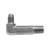 Midland Metal 2501LLL66 Extra Extra Long Elbow, 3/8-in Male JIC x 3/8-in Male NPTF, Steel