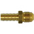 ANDERSON METALS 07004-0506 45-deg SAE Flare Male Adapter, 5/16-in Hose Barb x 3/8-in Male Flared, Brass