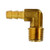 ANDERSON METALS 707020-1008 90-deg Male Elbow, 5/8-in Hose Barb x 1/2-in Male NPTF, Lead-Free Brass