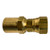 ANDERSON METALS 07216-040904 Reusable Female Swivel, 1/4-in I.D. x 9/16-in O.D. x 1/4-in Female NPSM, Brass