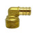 Midland Metal 35085 Male Elbow, 1/2-in PEX x 1/2-in Male NPTF, Lead-Free Brass