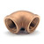 Midland Metal 44139LFUSA 90-deg Reducing Elbow, 2-in Female NPT x3/4-in Female NPT, Lead-Free Bronze