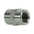 Midland Metal 5000126 Reducing Pipe Coupling, 3/4-in Female NPTF x 3/8-in Female NPTF, Steel