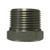 Midland Metal 62505B1 Barstock Hex Bushing, 1/2 in MPT x 3/8 in FPT, Stainless Steel, 1000/3000 lb