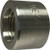 Midland Metal 63779B1 Barstock Half Coupling, 2-1/2 in 2-1/2 in, Stainless Steel, 1000