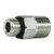 Midland Metal 64012420 Straight Adapter, 1-1/2-in Male O-Ring Boss x 1-1/4-in Male NPTF, Steel