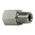 Midland Metal 64042424 Straight Adapter, 1-1/2-in Female O-Ring Boss x 1-1/2-in Male NPTF, Steel