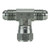 Midland Metal 660024 Swivel Branch Tee, 1-1/2-in Male JIC x 1-1/2-in Male JIC x 1-1/2-in Female JIC Swivel, Steel