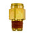 Midland Metal 680602M D.O.T. Male Connector, 6mm Push-to-Connect x 1/8-in Male BSPT, Brass