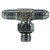 Midland Metal 6803NWO32 Branch Tee, 2-in Male JIC x 2-in Male JIC x 2-in Male Adjustable O-Ring Boss, Steel