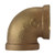 Midland Metal 80100-08 90-deg Elbow, 1/2-in FPT x 1/2-in FPT, Bronze