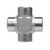 STAINLESS ADAPTERS SS5652-16-16-16-16 Female Pipe Cross, 1-in Female NPTF x 1-in Female NPTF x 1-in Female NPTF x 1-in Female NPTF