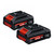 Bosch EXBA18V-40-2PK-CA Expert 18V 4 Ah High Power Batteries 2 Pack
