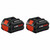 Bosch GBA18V60-2PK 18V CORE18V Lithium-Ion 6 Ah High Power Battery, 2-Pack
