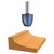 Bosch 85708M 1-1/8 In. x 1-5/8 In. Carbide Tipped Cove Vertical Raised Panel Bit