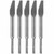 Bosch HS1400B5 5 pc. 1/4 In. SDS-plus Bulldog Xtreme Mortar Knife