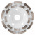 Bosch DC518 5 In. Double Row Segmented Diamond Cup Wheel for Concrete