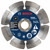 Bosch VG465 4 In. Segmented Rim V-Groove Diamond Blade for Soft Material