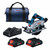 Bosch GKS18V-22LB25 18V Brushless Blade-Left 6-1/2 In. Circular Saw Kit with (2) CORE18V 4 Ah Advanced Power Batteries