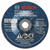 Bosch GW27LM300 3 In. x .1/8 In. 3/8 Arbor Type 27 30 Grit Metal Grinding Abrasive Wheel